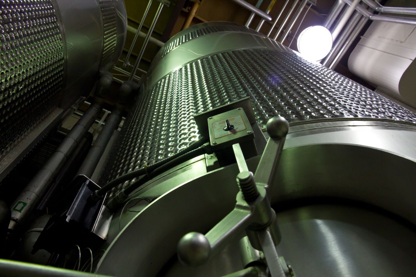 Modern manufacturing plant floor